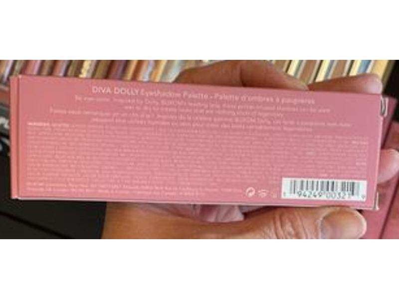 Buxom Diva Dolly Eyeshadow Palette, 0.15 oz/4.3 g