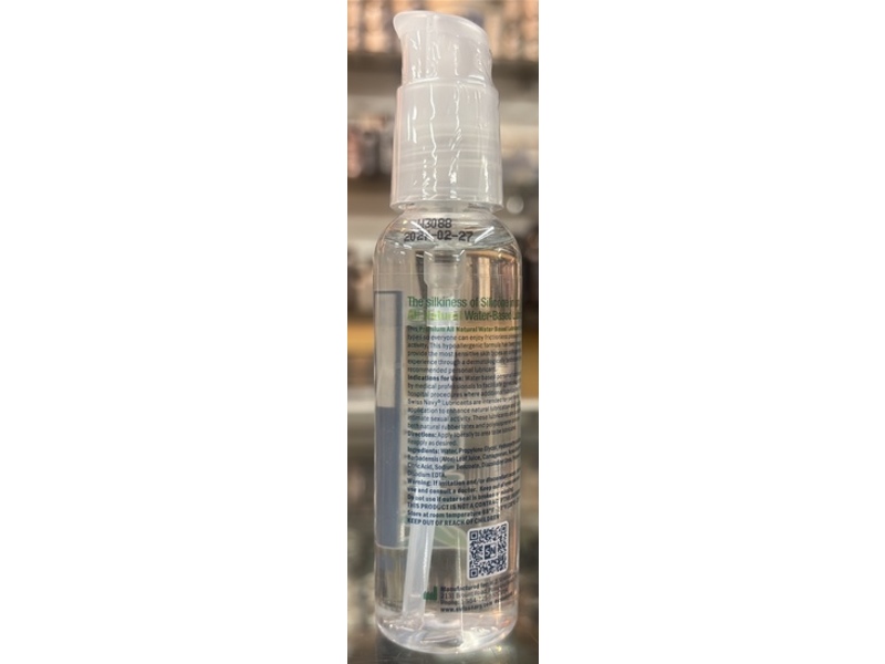 Swiss Navy Naked Water Based Lubricant, 2 fl oz/59 mL
