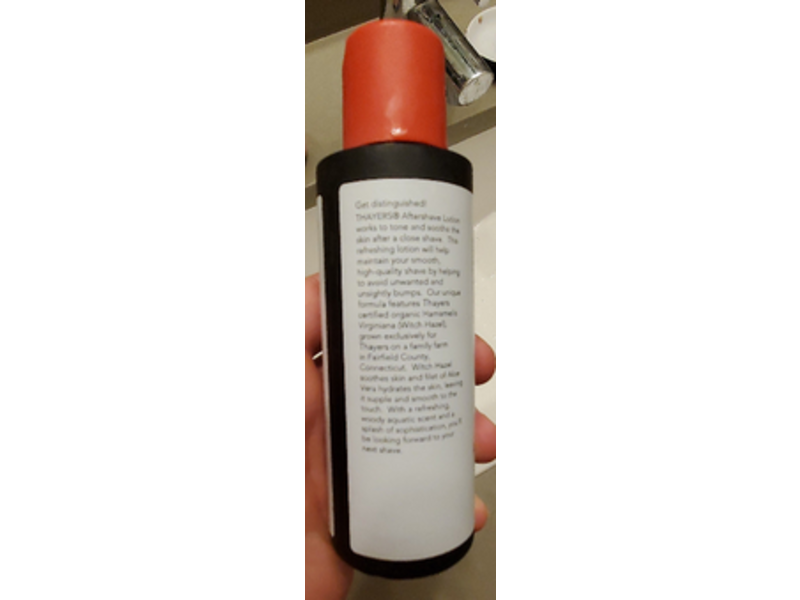 Thayers Gentlemen After Shave Lotion, Witch Hazel, Aloe Vera Formula, 4 fl oz/118 mL