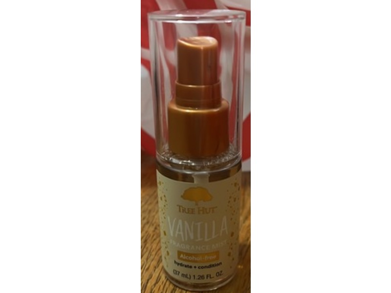 Tree Hut Fragrance Mist, Vanilla, 1.26 fl oz/37 mL