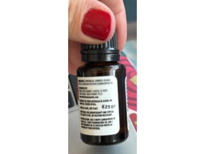 365 By Whole Foods Market Essential Oil, Sandalwood In Jojoba, 0.5 fl oz/15 mL