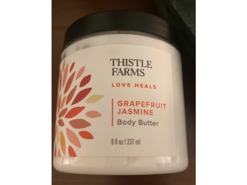 Thistle Farms Love Heals Body Butter, Grapefruit Jasmine, 8 fl oz/237 mL