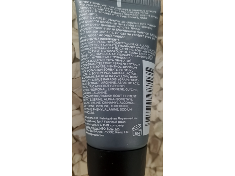 Grow Gorgeous Defence Scalp Scrub, 1.0 fl oz/30 mL