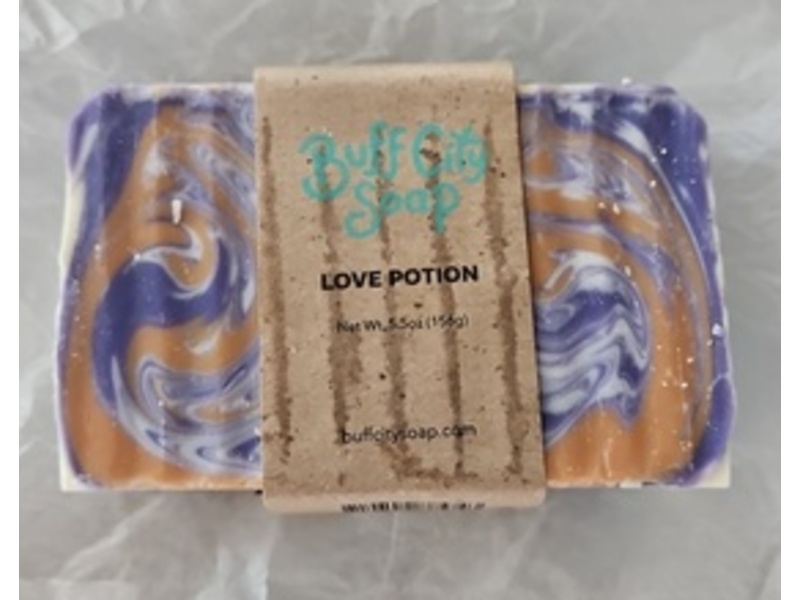 Buff City Soap Love Potion, 5.5 oz/156 g
