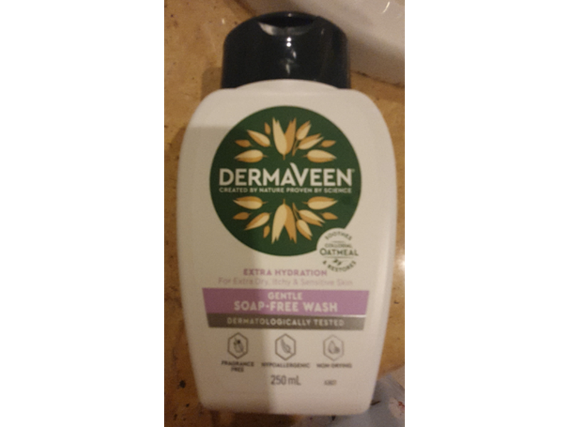 Dermaveen Gentle Soap-Free Wash, 250 mL