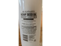 Hemphappy Hemp Seed Oil Body Lotion, Coconut, 12 fl oz/355 mL - thumbnail 3