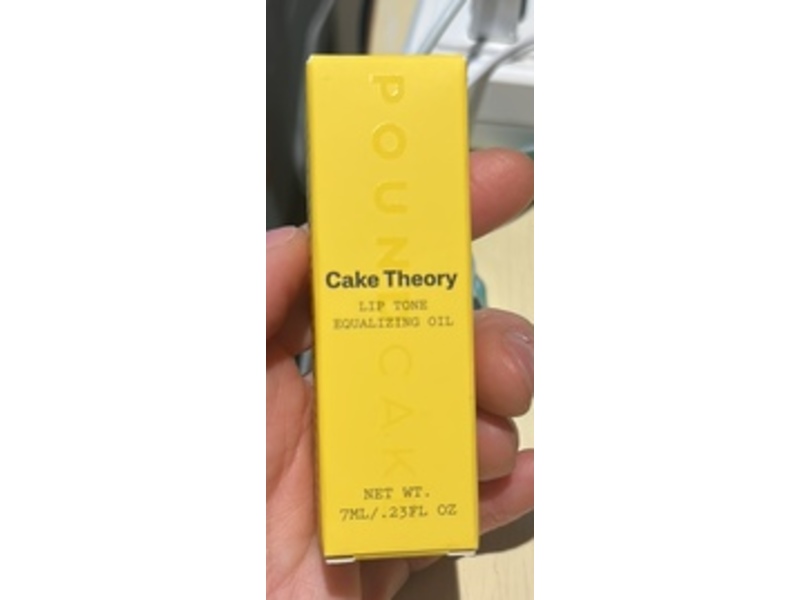 Pound Cake Theory Lip Tone Equalizing Oil, Melted Butter, 0.23 fl oz/7 mL