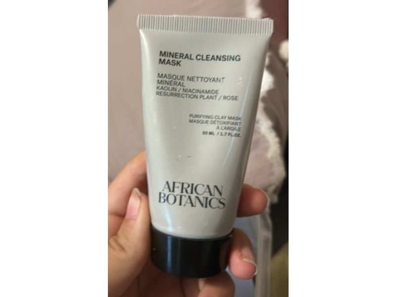 African Botanics Mineral Cleansing Mask, 1.7 fl oz/50 mL