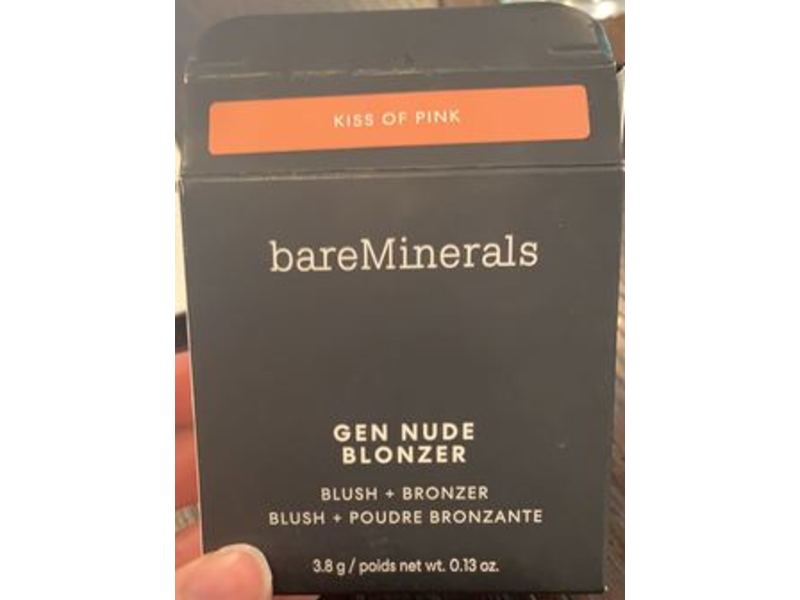 BareMinerals Gen Nude Blonzer, Kiss Of Pink, 0.13 oz / 3.8 g