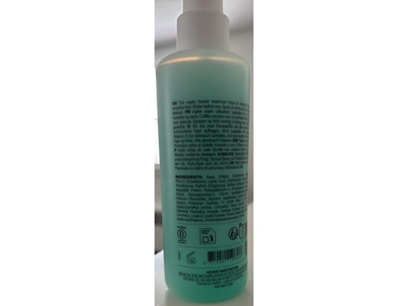 Keune Velvet Smooth 2 Phase Spray, Tulip Extract, 6.8 fl oz/200 mL