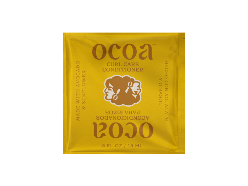 Ocoa Curl Care Conditioner, Avacado & Sunflower, 0.5 fl oz/15 mL