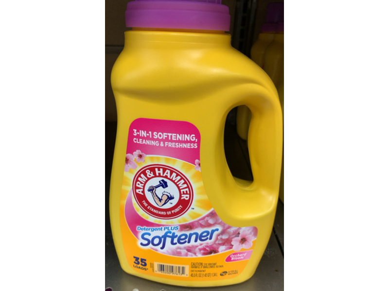 Arm & Hammer 3 In 1 Softener, Orchard Bloom, 35 Loads, 45.5 fl oz/1.34 L