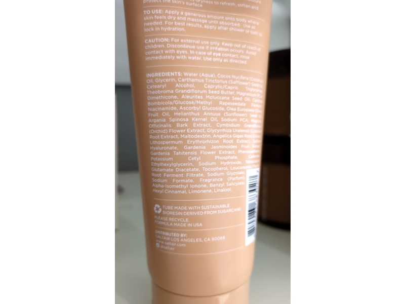 Saltair Nouirshing Body Lotion, Santal Bloom, 10 fl oz/295 mL, Pack Of 2