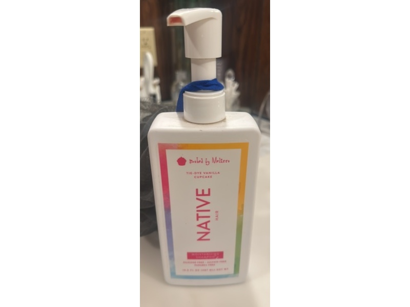Native Moisturizing Shampoo, Tie-Dye Vanilla Cupcake, 16.5 fl oz