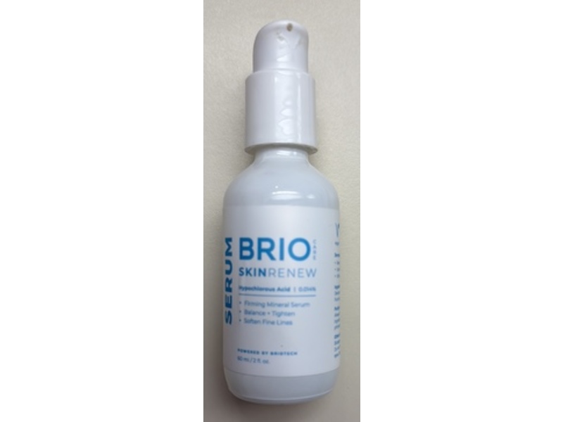 Briotech Skin Renew Firming Mineral Serum, Hypochlorous Acid, 2 fl oz/60 mL