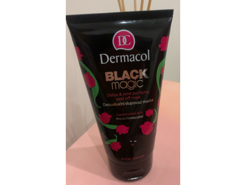Dermacol Black Magic Detox & Pore Purifying Peel-Off Mask, Active Charcoal, 150 mL