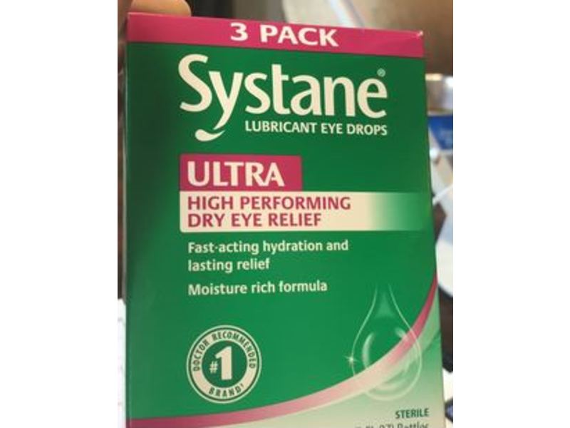 Systane Lubricant Eye Drops High Performing Dry Eye Relief, 10 mL