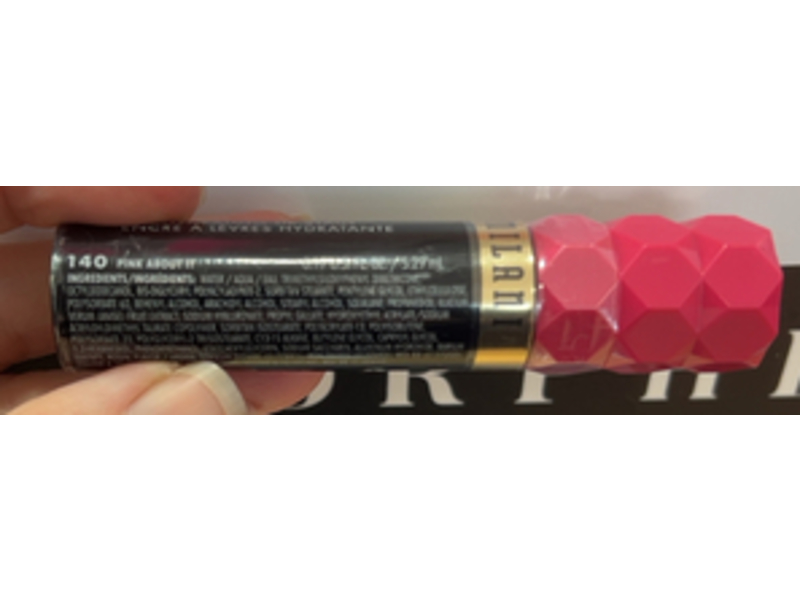 Milani Color Fetish Hydrating Lip Stain, 140 Pink About It, 0.17 fl oz/5.29 mL