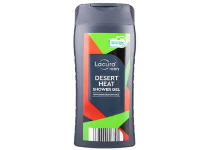 Lacura Men Desert Heat Shower Gel, 300 mL, 2 Pack