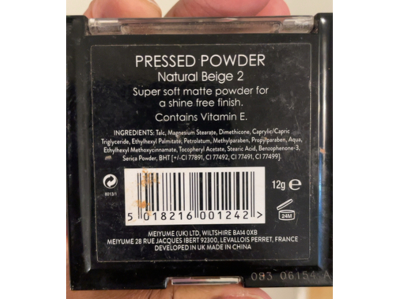 Makeup Gallery Smoothly Does It Pressed Powder, Natural Beige 2, 12 g