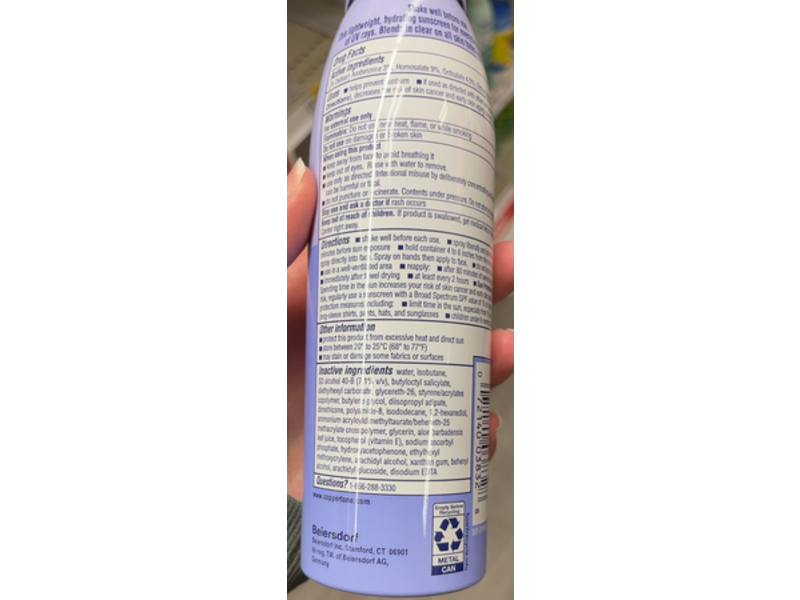 Coppertone Every Tone Sunscreen Lotion Spray, SPF 50, 5 oz/142 g