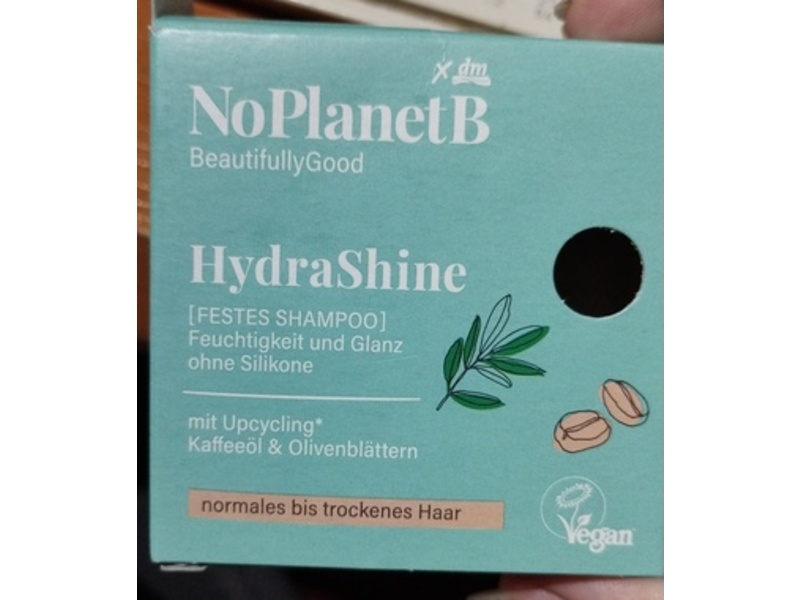 No Planet B Hydra Shine Solid Shampoo, 75 g