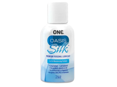 One Oasis Silk Premium Personal Lubricant, 2 fl oz/59 mL