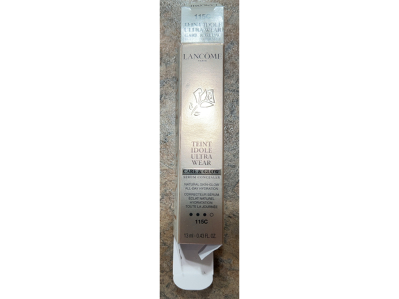 Lancome Teint Idole Ultra Wear Care & Glow Serum Concealer, 115C, 0.43 fl oz/13 mL