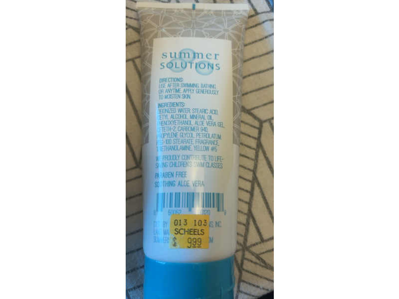 Summer Solutions Moisture Therapy Body Lotion, 7 oz/207 mL