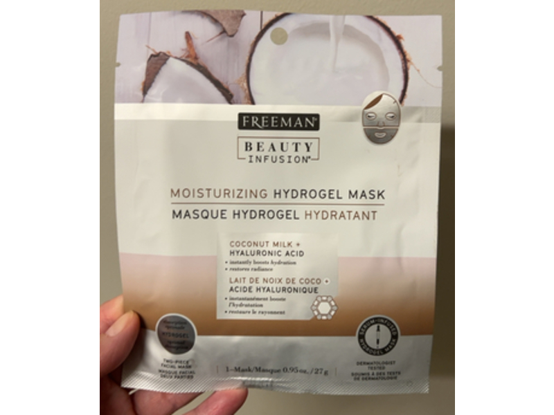Freeman Beauty Infusion Moisturizing Hydrogel Mask, 0.95 oz/27 g