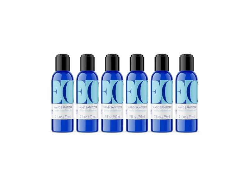 EO Hand Sanitizer, Unscented, 2 fl oz/59 mL, Pack Of 6