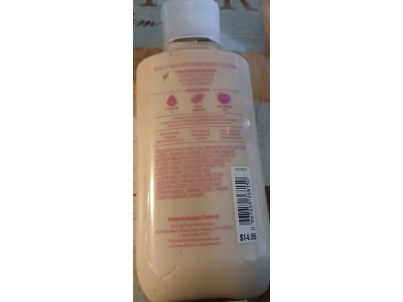 Bath & Body Works Daily Nourishing Body Lotion, Bubble Gum Pop, 8 fl oz/236 mL