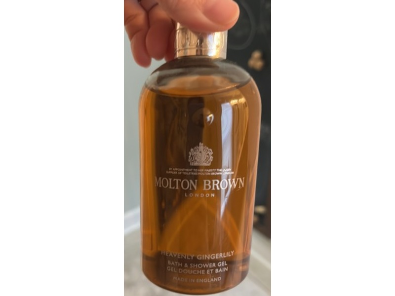 Molton Brown London Bath & Shower Gel, Heavenly Gingerlily, 10 fl oz/300 mL