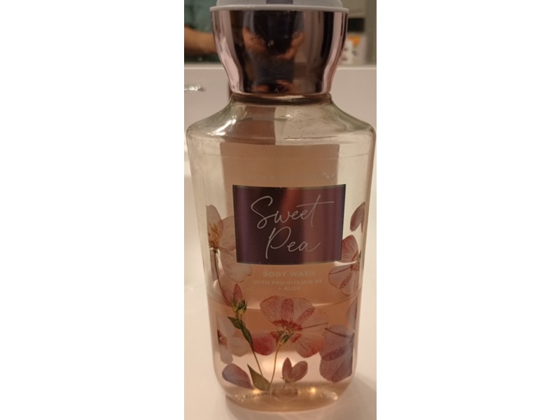 Bath and Body Works Body Wash, Sweet Pea, 10 fl oz/295 mL
