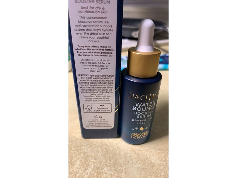 Pacifica Beauty Water Bounce Booster Serum, 1 fl oz/29 mL
