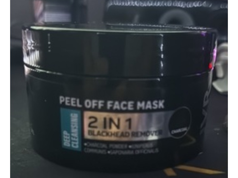 Jvr Blackhead Remover Peel Off Face Mask, Charcoal, 8.46 oz/240 g