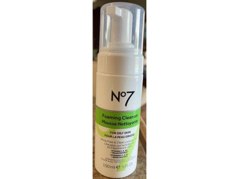 No7 Foaming Cleanser, 5 fl oz/150 mL