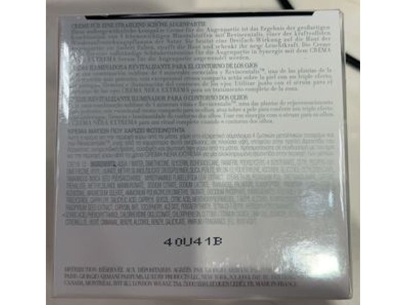 Giorgio Armani Light Reviving Eye Cream, 0.53 oz