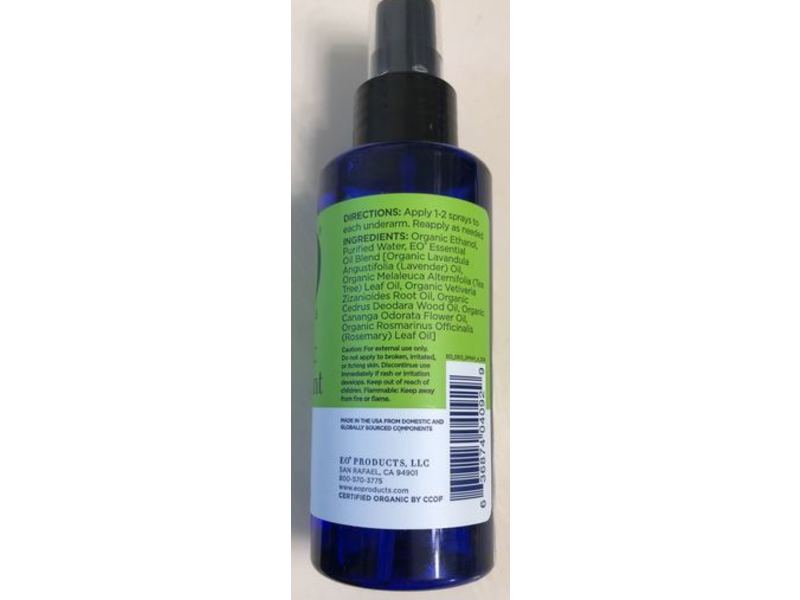 EO Essent Organic Deodorant, Tea Tree, 4 fl oz/118 mL