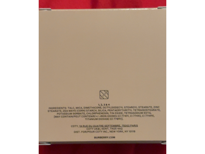 Burberry Complete Eye Palette, Gold 25, 0.19 oz/5.4 g