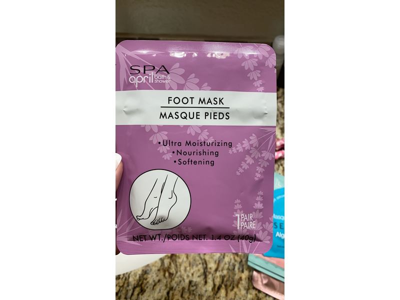 Spa April Foot Mask, 2 pairs