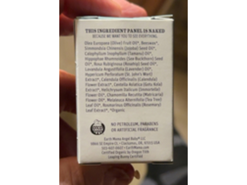 Earth Mama Organic Skin & Scar Balm, 1 fl oz/30 mL