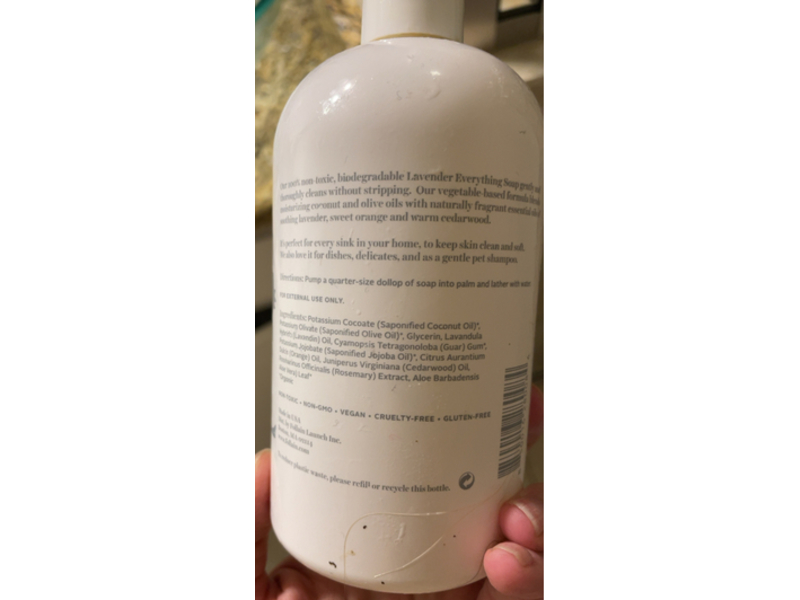 Follain Everything Soap, Lavender, 16 fl oz/473 mL