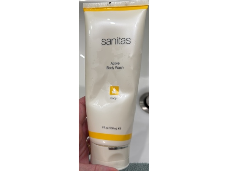 Sanitas Active Body Wash, 8 fl oz/236 mL