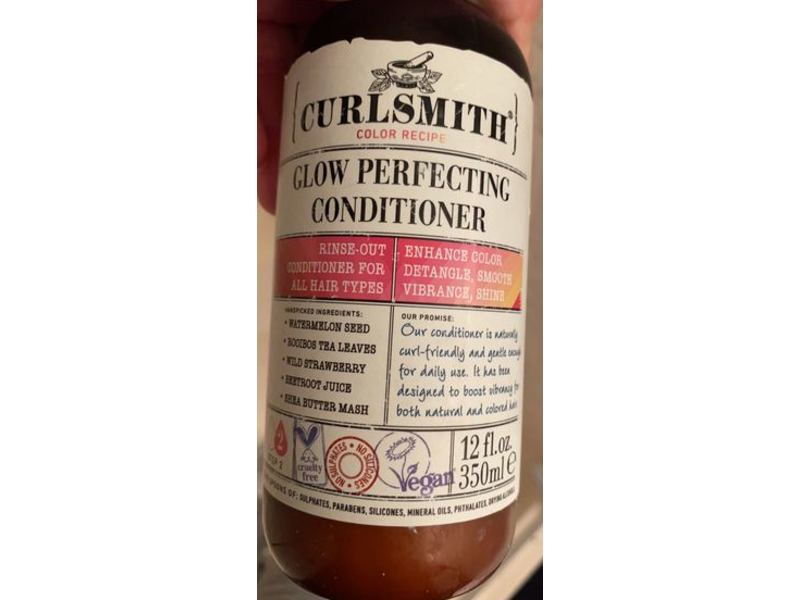 Curlsmith Glow Perfecting Conditioner, 12 fl oz/350 mL