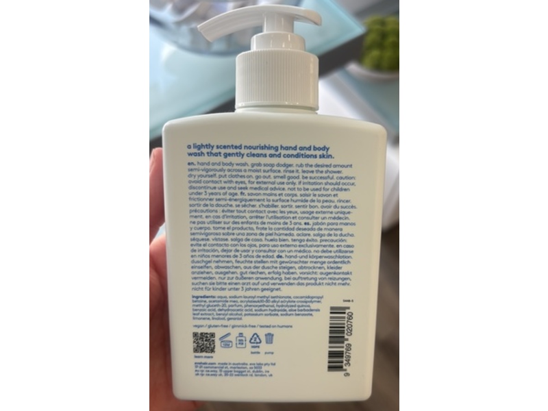 EVO Soap Dodger Hand & Body Wash, 10.1 fl oz/300 mL