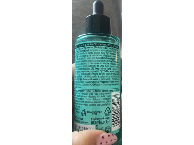 Schwarzkopf Gliss Scalp Balance, Panthelon, 100 mL