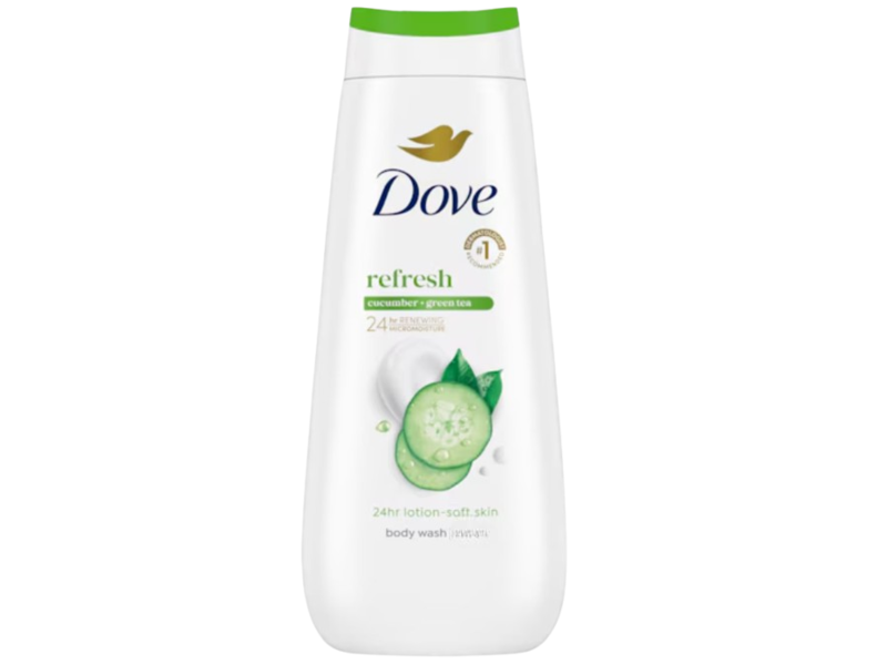 Dove Refresh Body Wash, Cucumber & Green Tea, 12 fl oz/354 mL