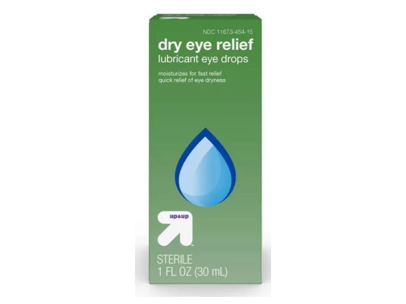 Up&Up Dry Eye Relief Lubricating Eye Drops, 1 fl oz Ingredients and Reviews