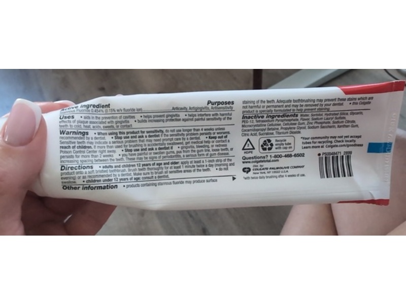 Colgate Total Toothpaste, Advanced Whitening, 6.4 fl oz/181 g